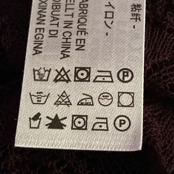 NWT. Zara Limited Edition Black Pointed Pointelle Midi Skirt. - Picture 9 of 9